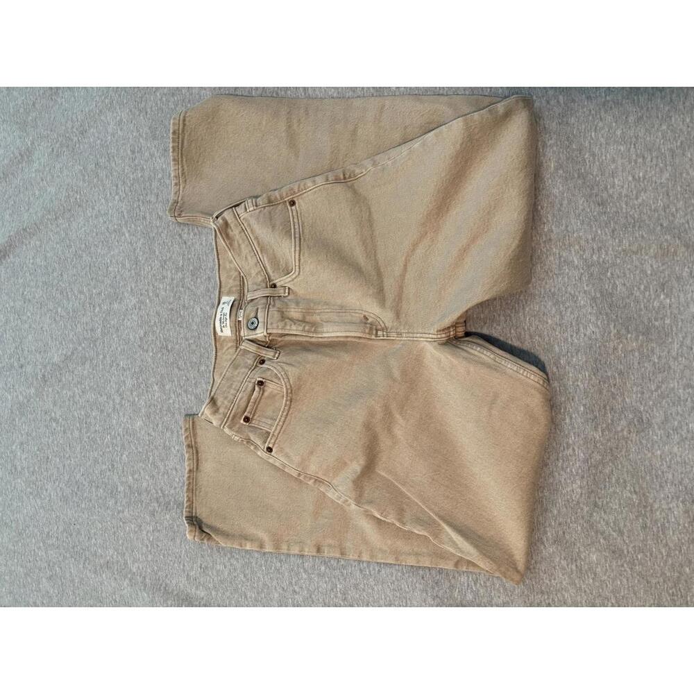 Abercrombie & Fitch Women's 2 Extra Short Ultra High Rise Khakis - straight fit